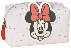 Kelionių reikmenų dėžutė Minnie Mouse Rožinė 100 % Poliuretanas 28 x 10 x 17,5 cm