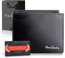 Vyriška piniginė Pierre Cardin, odinė, su RFID apsauga 423206