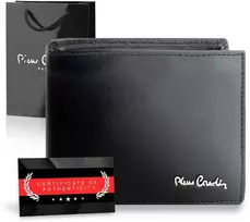 Vyriška piniginė Pierre Cardin, juoda, su RFID apsauga 6088206