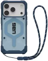 Urban Armor Gear Dėklas UAG Pathfinder Clear Magsafe, mėlynas Lanyard - iPhone 17 Pro