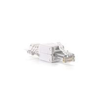 OEM RJ45 jungtis be įrankių UTP Cat6A baltas RJ45-6A-TOL-W2