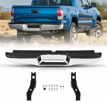 Toyota Tacoma galinis buferis, chromuotas plienas, tvirtas, sunkvežimio, apsauga, galinis bamperis
