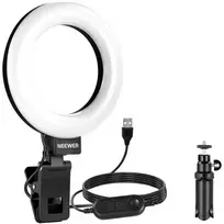 Neewer BR60 5' clip-on ring light / desk stand