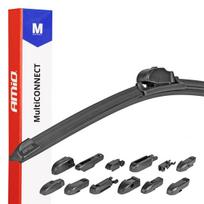 Automobilių ir motociklų prekės, elektronika, navigacija, CB radijas // Priekinio stiklo valytuvai // Pióro wycieraczki amio multiconnect 13" 330mm 12 adapterów amio-01188