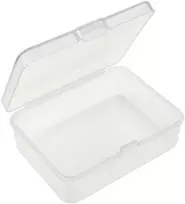 Plastikinė dėžutė - 55x45x15mm - Uždara talpykla - Organizatorius