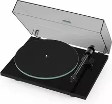 Pro-Ject T1 EVO fono patefonas, pianinas juodas