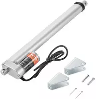 Linijinis pavaros mechanizmas 12V, 30.48 cm eiga, 99.79 kg, greitas, automatizavimui, elektrinis stūmoklinis cilindras