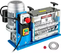 Automatinis laidų nuėmimo įrenginys, vario perdirbimui, 30 m/min + kabelių valiklis, nužievelis