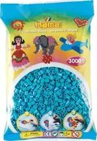 Revell Hama midi karoliukai 3000vnt žydros mėlynos spalvos
