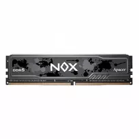 RAM „Apacer“ atmintis DDR5 NOX 16GB (1x16GB) 5200MHz CL40 1.25V juoda