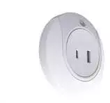 Winner Group WG - Naktinė LED lemputė lizdui su USB / WG FireFly / balta
