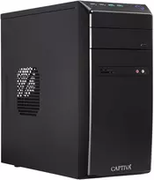 Stacionarus kompiuteris „Captiva“ kompiuterio maitinimo šaltinis i71-189 (i5-12400 / 500GB SSD / 16GB / WLAN / be OS)