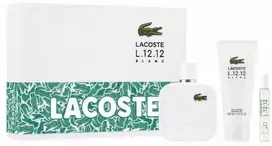 Lacoste L 12 12 Blanc EDT Purškiklis, 100 ml Set 3 Pieces