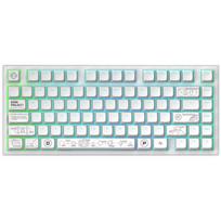 Klaviatūra Dark Project ALU81A Terra Nova (Balta) - G3MS Moonstone Switches