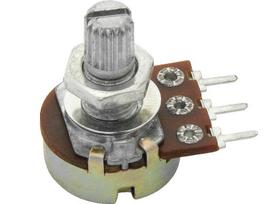 Elektros prekės // Elektromedžiagų išpardavimas | Žemų kainų akcijos // 8699# Potencjometr obrotowy 1m ohm b lini l=15mm