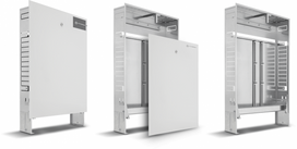 Recess mounted cabinet Slim+, 700-850x700x110-160