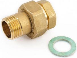 Straight o-ring connector MF  3/4''