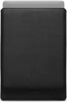 Woolnut Leather Sleeve -suojatasku 15 MacBook Air, musta