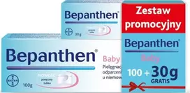 Bayer Design Bayer Bepanthen kūdikių tepalas 100 g + 30 g nemokamai