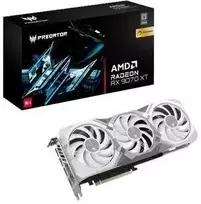Acer „Predator BiFrost AMD RX9070 XT OC 16GB“ vaizdo plokštė, balta