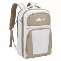 ultron kuprinė NPU 17", balta/smėlinė