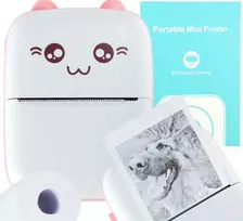 Mini terminis spausdintuvas kačiukas rožinis happy people DU-14