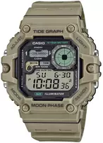 Vyriškas laikrodis CASIO Digital Moonphase WS-1700H-5AVDF