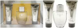 Top Gun Chevron rinkinys vyrams (EDT, 100 ml + kūno ir plaukų prausiklis, 100 ml + balzamas po skutimosi, 100 ml)