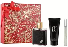 Carolina Herrera Ch Men Eau De Toilette Purškiklis, 100 ml Set 3 Pieces