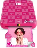 Barbie x Kodak STEP Slim Momentinis mobilus nuotraukų spausdintuvas Spalvotas ZINK 2x3'' 1ppm, BT, Rožinė