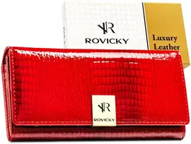 Piniginė moterims Rovicky, raudona