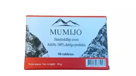 Biovit Llc MUMIO Shilajit Purified 100% natūralus produktas, N90