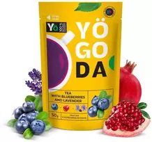 Yogoda YAGODA MĖLYNIŲ IR LEVANDŲ ARBATA (12x50g)