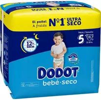 DODOT STAGES size 5 nappies 11-16 kg 72 u