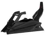 Res-Tech GT Cockpit Simracing Rig - Shiny Juodas