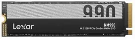 SSD LEXAR NM990 4TB M.2 NVMe Rašymo greitis 11000MBytes/sec Skaitymo greitis 14000MBytes/sec 2.45mm TBW 750 TB MTBF 1500000 hours LNM990X004T-RNNNG