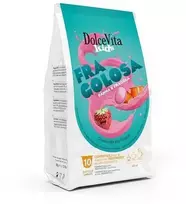 Dolce Vita Fragolosa — braškių sūrio pyrago skonio kapsulės 10vnt. (tinka Nespresso* sistemai)