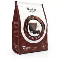 Dolce Vita Maxiciok — šokolado gėrimo kapsulės 16vnt. (tinka Dolce Gusto* sistemai)