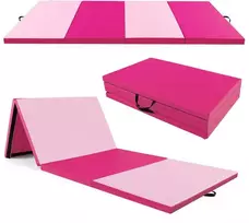 Promotions Sulankstoma treniruočių kilimėlis, 304,8x121,9x5,1 cm, rožinė