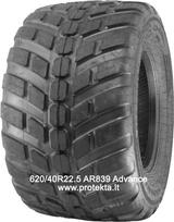 Padanga 620/40R22.5 AR839 Steel Belt Advance 154D TL (ž.ū.),  620/40 R22.5