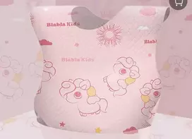 Winder Home Kids Vienkartiniai Vaikiški Seilinukai Vienaragis – Atsparūs Vandeniui, Minkšti ir Patogūs | 30 vnt.