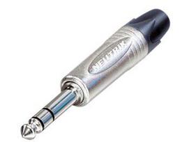 NEUTRIK - JACK PLUG CONNECTOR, 3-PIN MALE, 6.3 mm, NICKEL
