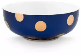 PIP Studio rinkinys/2 dubenėliai, taškuoti, tamsiai mėlyni, 20 cm
