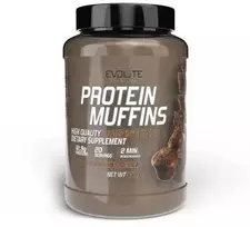 Evolite Protein Muffins 1000 g. (baltyminiai keksiukai) (Chocolate Brownie skonis)