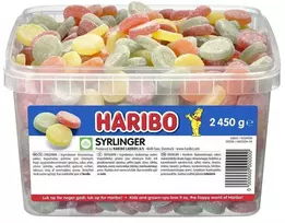 Haribo Hedelmäkiekko irtomakeinen, 2,45 kg