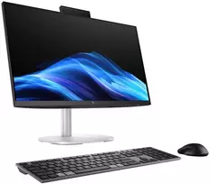 Hewlett Packard (HP) HP EliteStudio 8 G1i AI PC Intel Core Ultra 5 235 60,5 cm (23,8") 1920 x 1080 px Jutiklinis ekranas All-in-One PC 16GB DDR5-SDRAM 512GB SSD Windows 11 Pro Wi-Fi 7 (802.11be) Sidabrinis