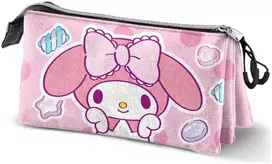 Karactermania Hello Kitty My Melody Sweets triple pencil case