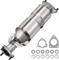 Didelio srauto katalizinis konverteris, skirtas Honda Accord 2.4L L4, nerūdijančio plieno išmetimo sistema, OBD III suderinamas konverteris