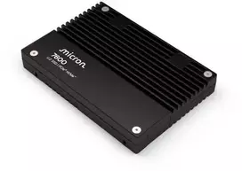 Micron 7600 PRO 3.84TB NVMe U.2 (15 mm) įmonės SSD vieno disko pakuotė