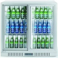 Arktic Baro šaldytuvas su 2 stumdomomis durelėmis, LED, 150 l, 160 W, 90 x 52 x 84 cm – sidabro spalvos